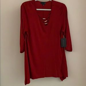 Red women’s top